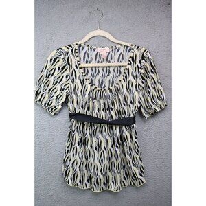 Candie's Short Sleeve Silky Babydoll Top-Vintage-Size Medium